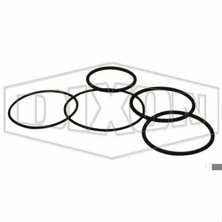 DIXON FKM O-RING KIT FOR 164 mm DDC 164CORKVI